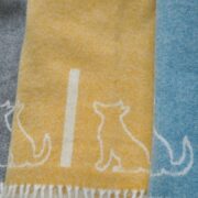 Romney Lambs Wool SNUG RUG - Dog Design - Image 7
