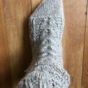 Hand Knitted Reading Socks - Made to Order - Image 2