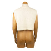 Hand Knitted Jerkin Vest - Assorted Colours - Image 3