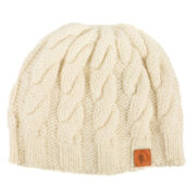 Hand Knitted Cable Design Hat