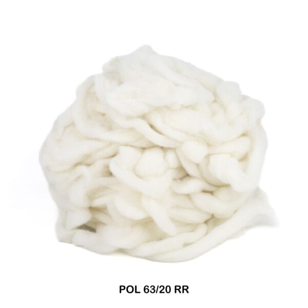Polwarth 63/20RR, Light - Carded Roving