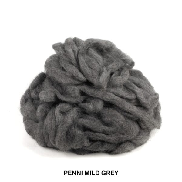 Gotland Penni Mid Grey - Blended Carded Roving