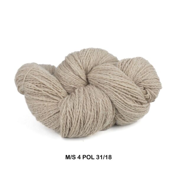 MillSpun 4 PLY Yarn, Polwarth - Assorted Natural Colours and Lengths