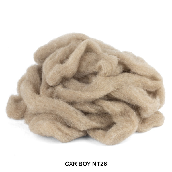 Light Brown - Carded Roving
