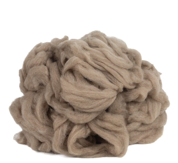 Mid Brown - Carded Roving