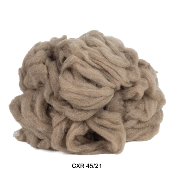 Mid Brown - Carded Roving