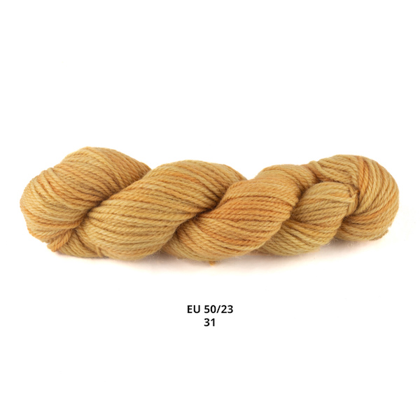 Mustard, 8ply, Solid Natural Dye