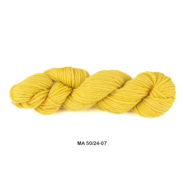 Canary Yellow, 8ply, Solid Natural Dye